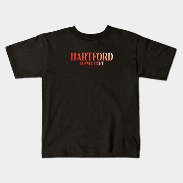 Hartford Kids T-Shirt by zicococ